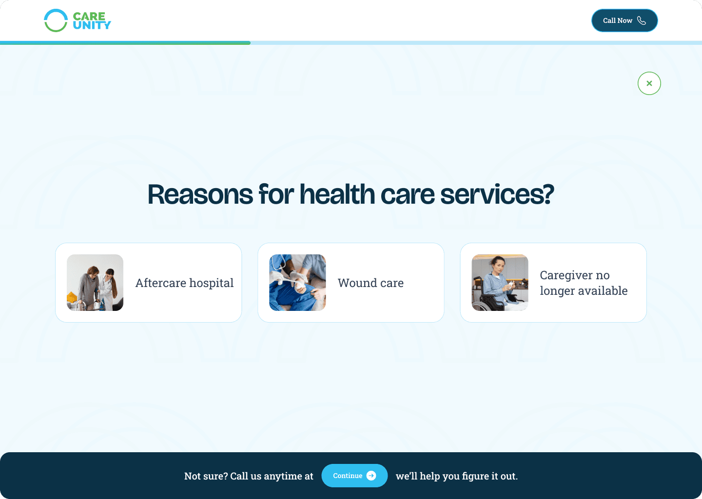 Reasons for health care services