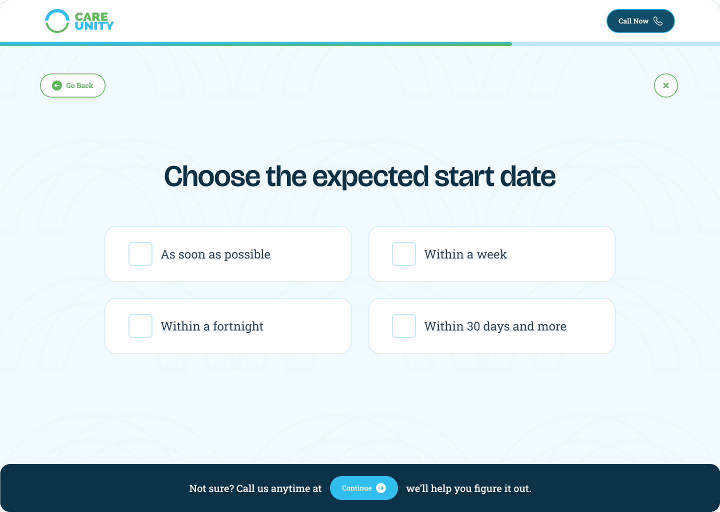 Expected start date