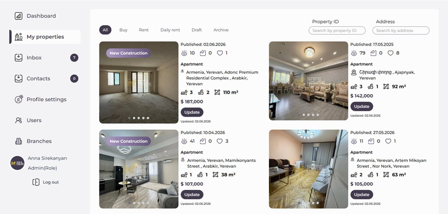 My Properties