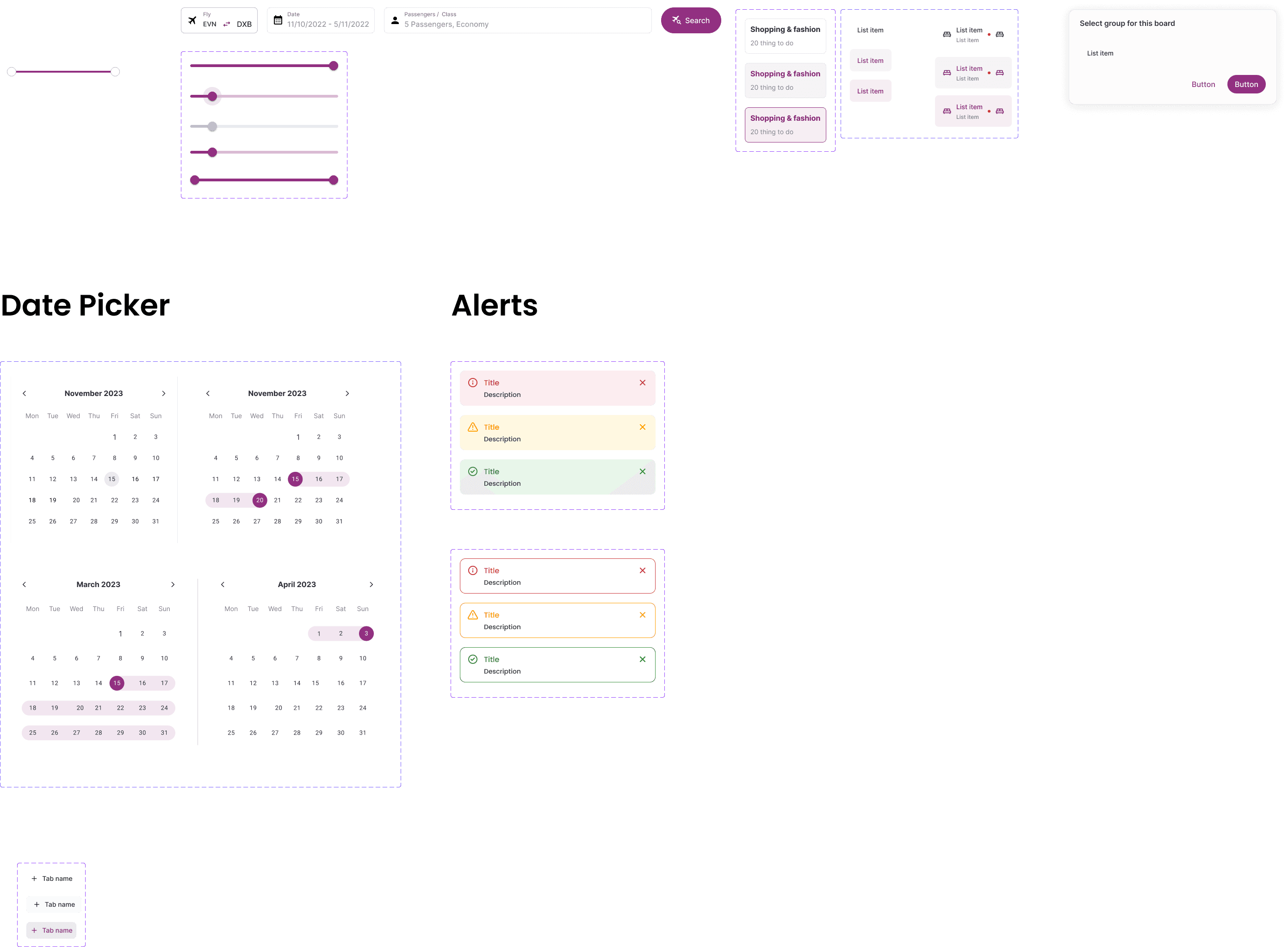 Custom UI Kit (excerpt)